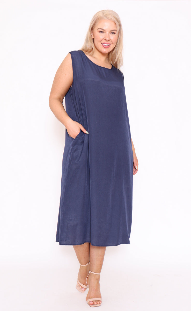 Parker Dress Navy