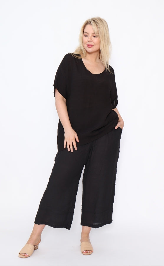 Penny Top Black