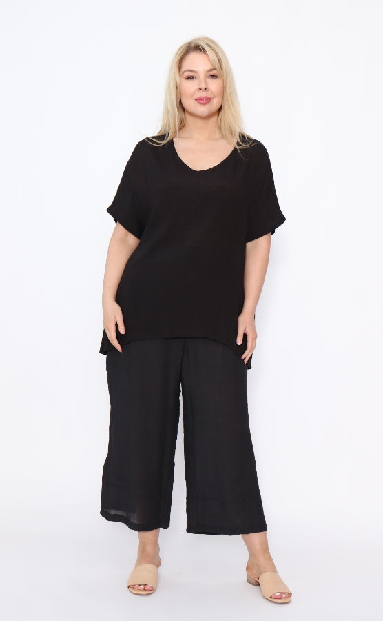 Penny Top Black