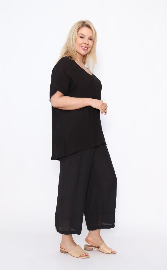 Penny Top Black
