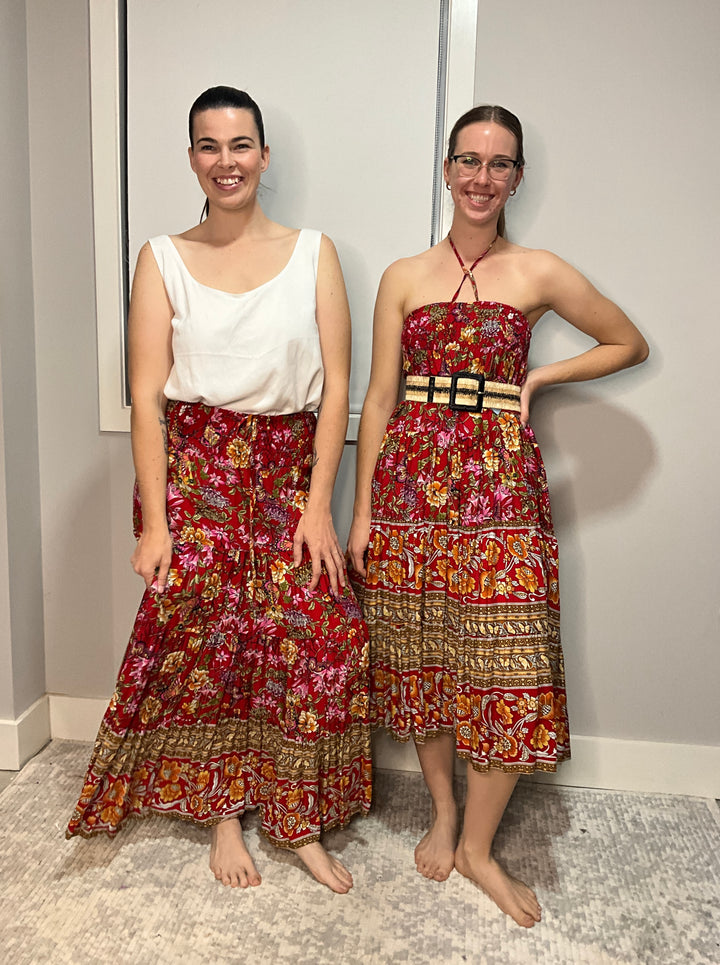 Mara Skirt Red