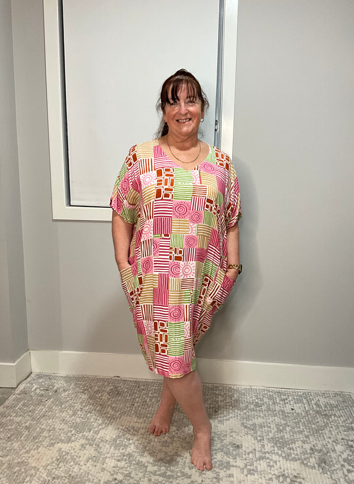 Polly Dress Pink