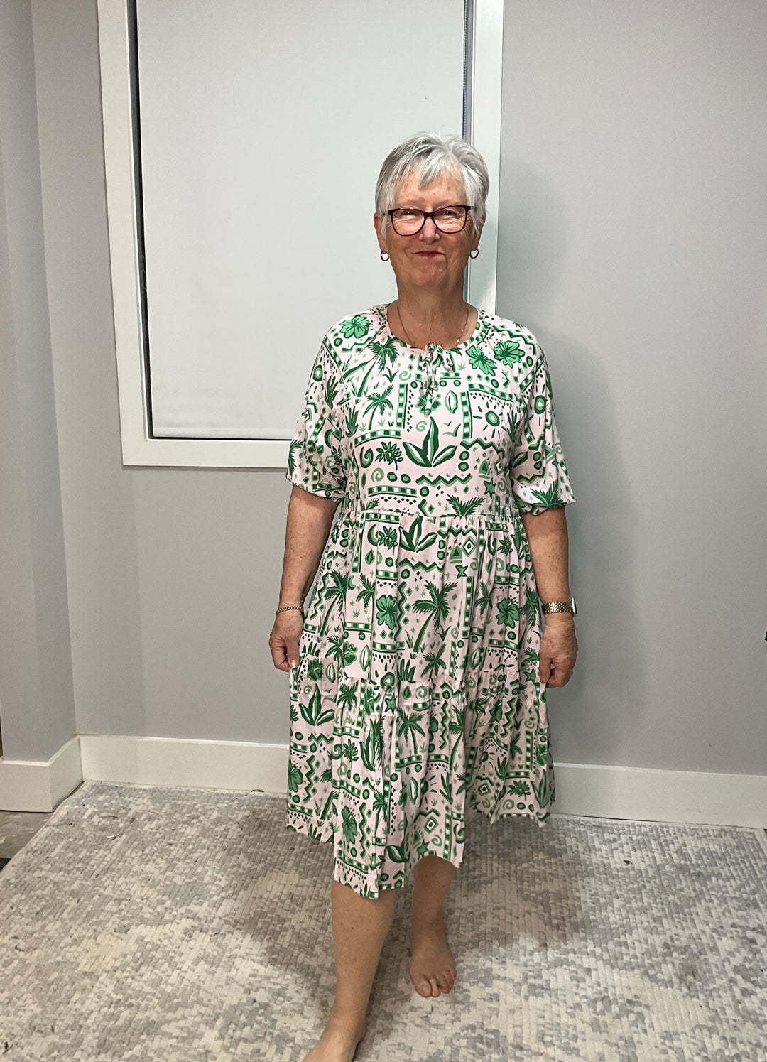Genevieve Dress Green