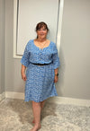 Kyra Dress Blue