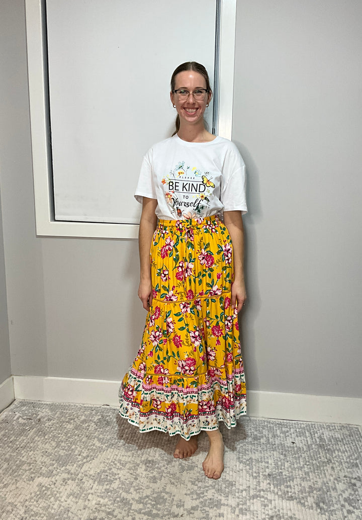 Harper Skirt Mustard