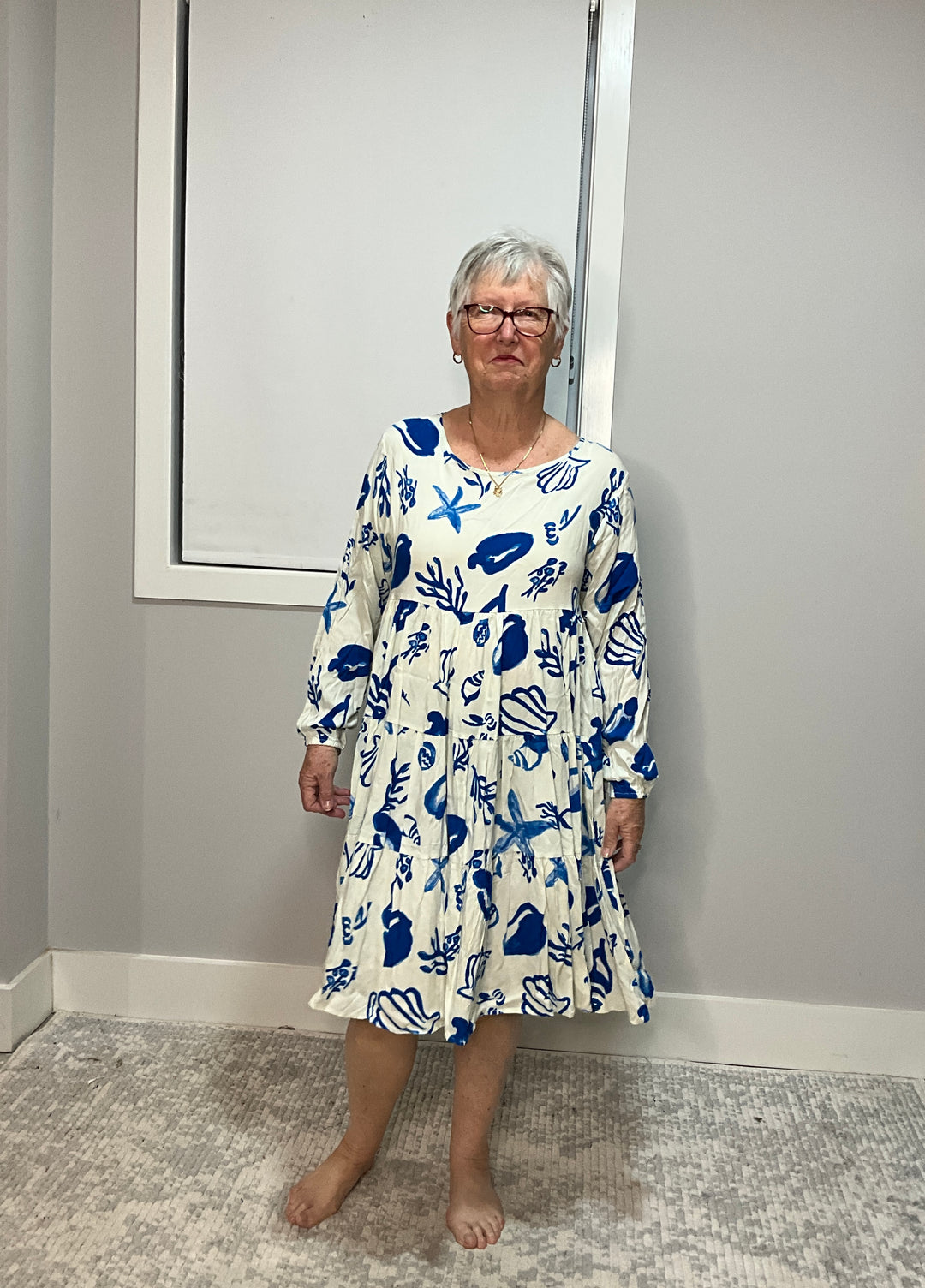 Faye Dress White