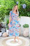 Montana Dress Blue