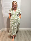Tarlia Dress Green Floral