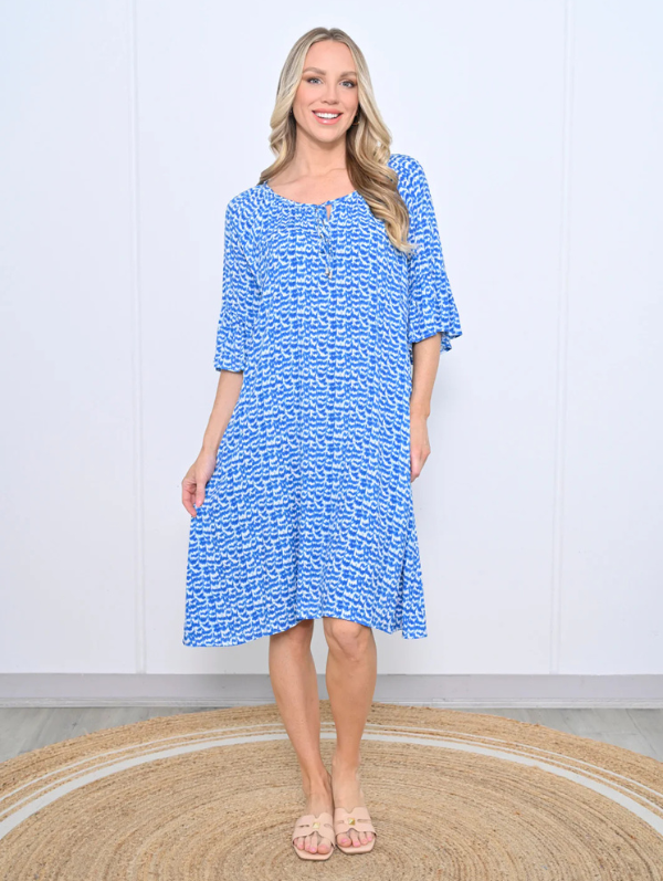 Kyra Dress Blue