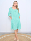Kyra Dress Green