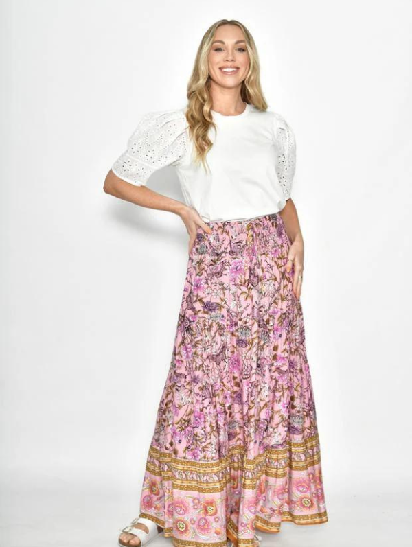 Mara Skirt Fuchsia