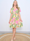 Megan Dress Mustard