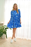 Faye Dress Blue