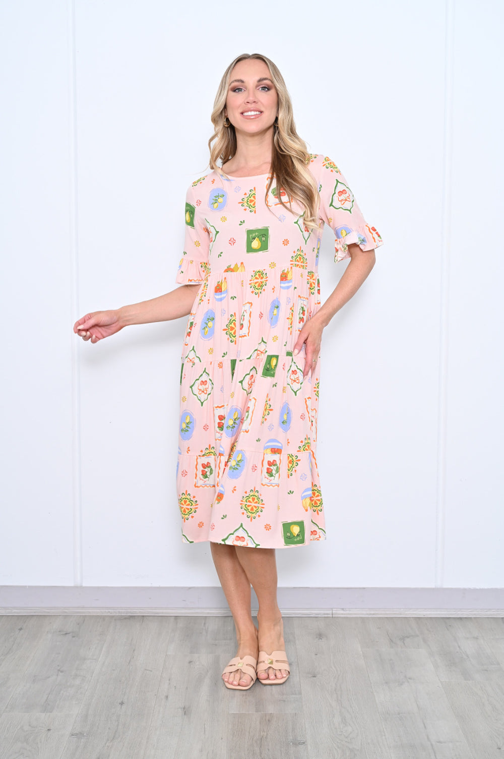 Miley Dress Fragola Pink