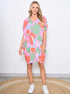 Polly Dress Hot Pink