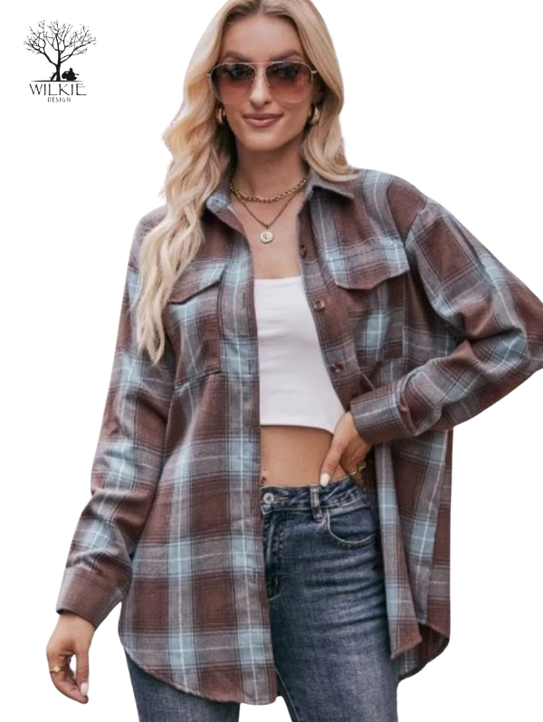 Riu Top Brown / Mint