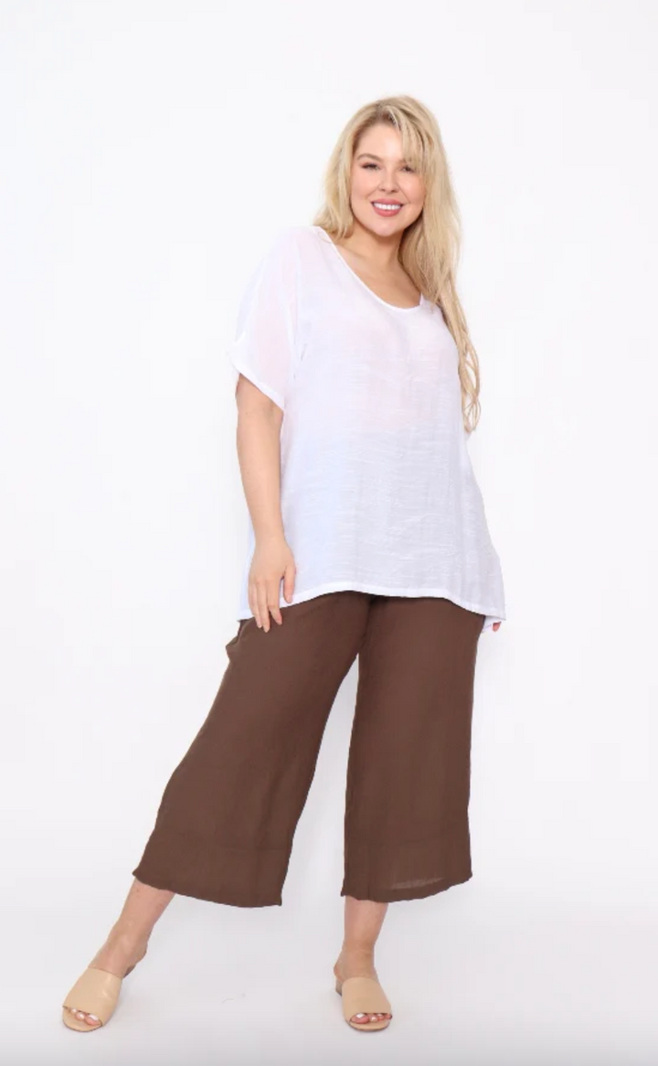 Penny White Top
