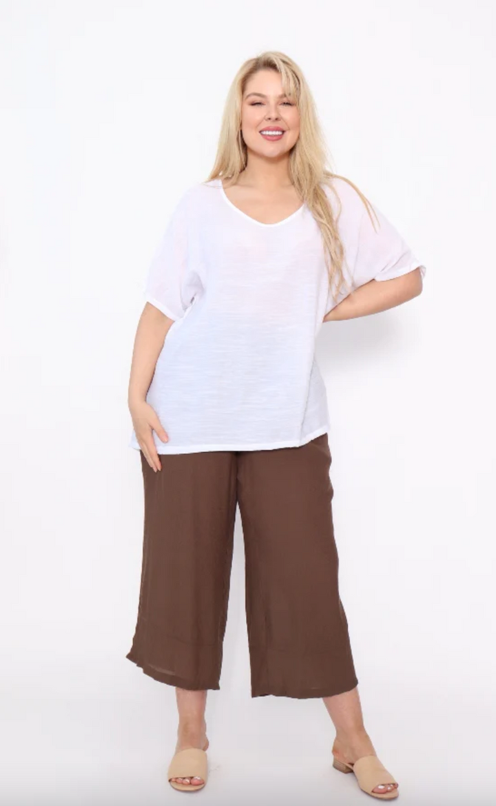 Penny White Top