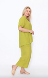 Penny Chartreuse Top