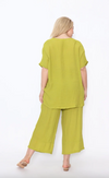 Penny Chartreuse Top