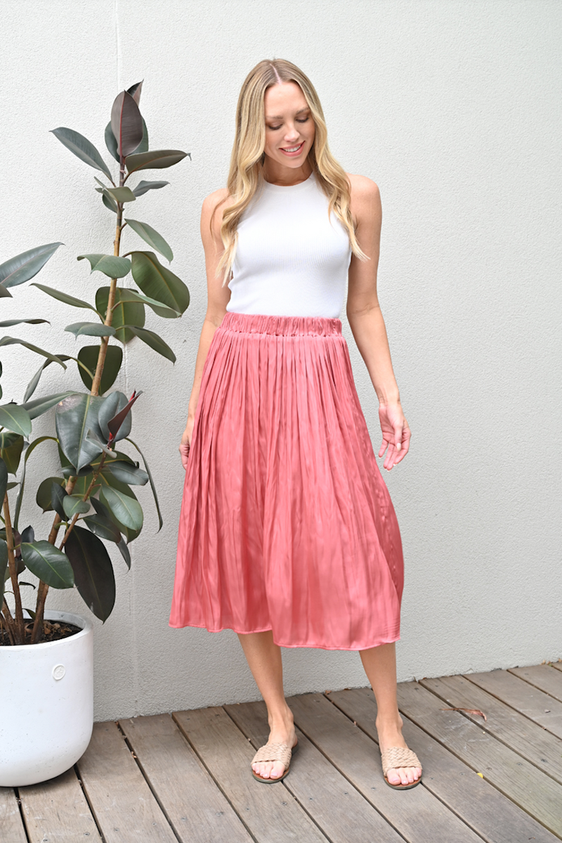 Gemma Skirt Coral