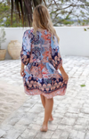 Luciana Tiered short dress