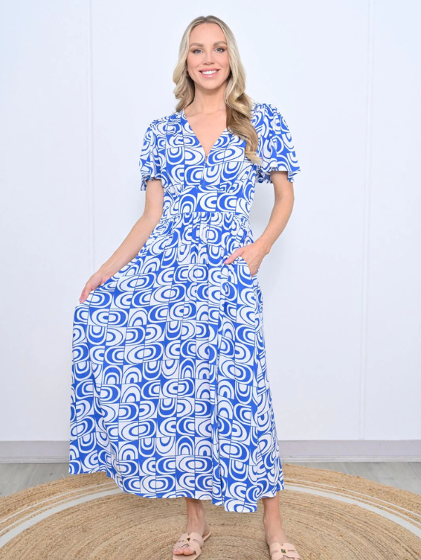 Tarlia Dress Blue