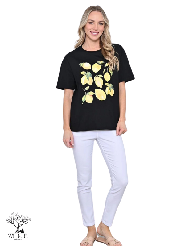 Tee - Lemon Black