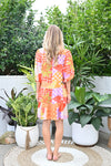 Claudette Dress Red