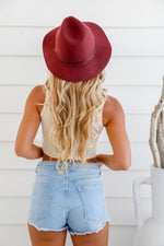 Audrey Winter Hat Burgundy