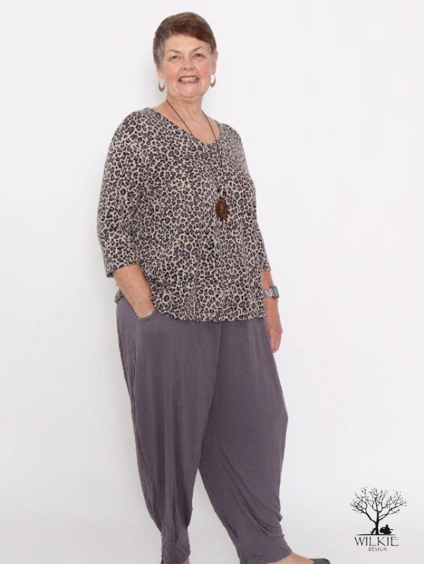 Camilla Leopard Top