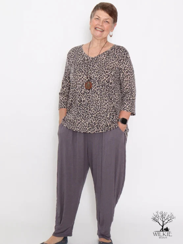 Camilla Leopard Top