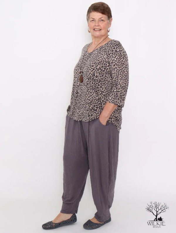 Camilla Leopard Top