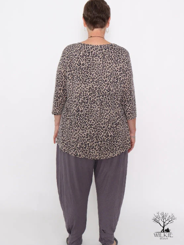 Camilla Leopard Top