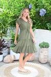 Avery Dress Khaki