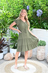 Avery Dress Khaki
