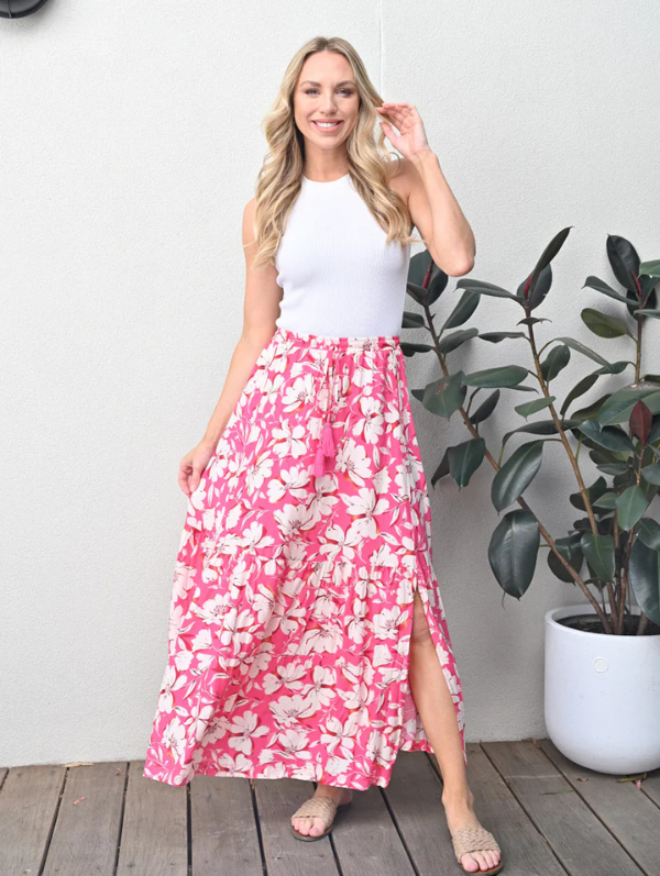 Eloise Skirt Hot Pink