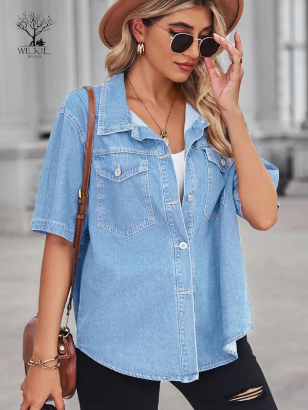 Hailie Denim Shacket