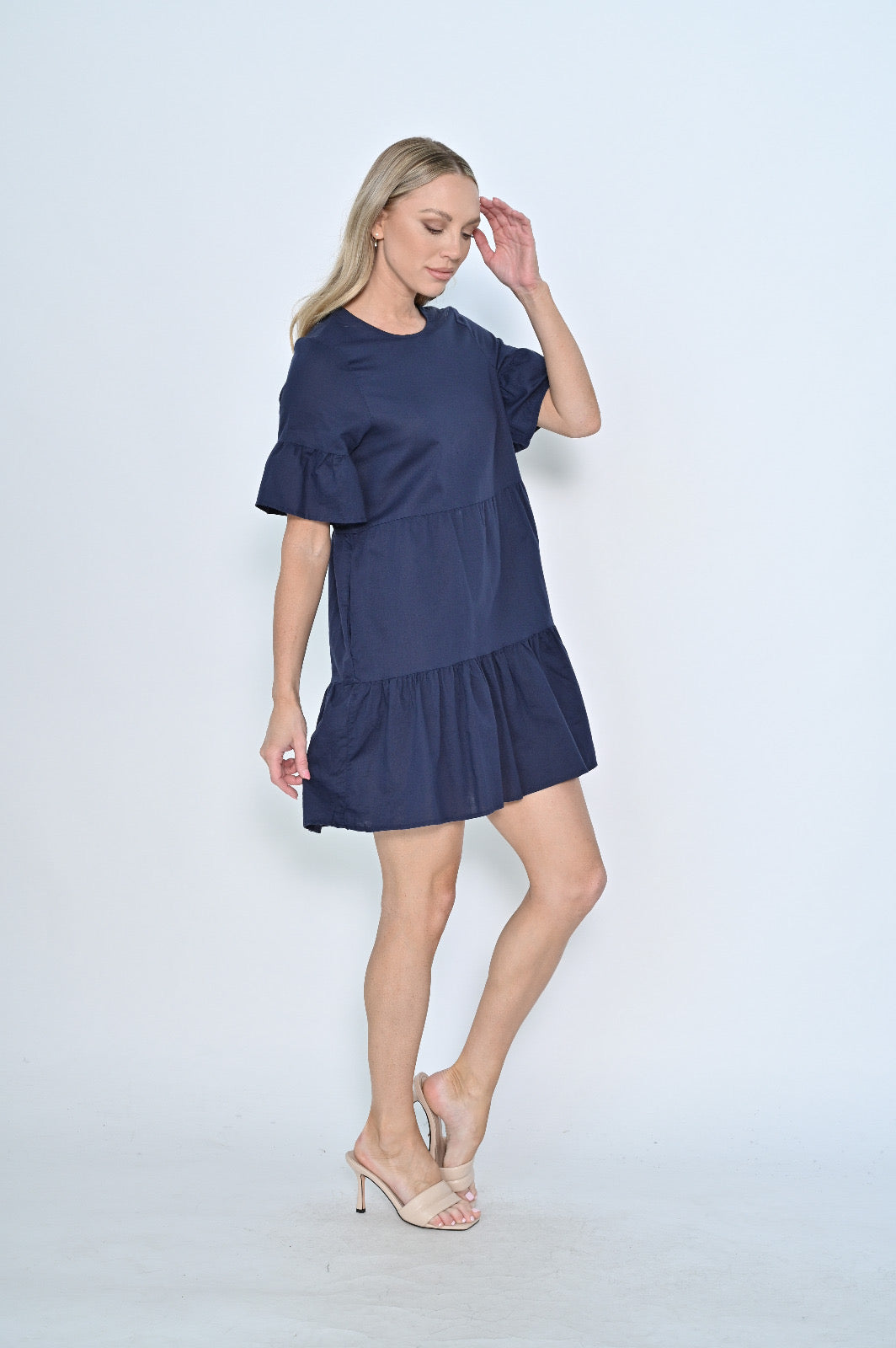 Esther Navy Dress