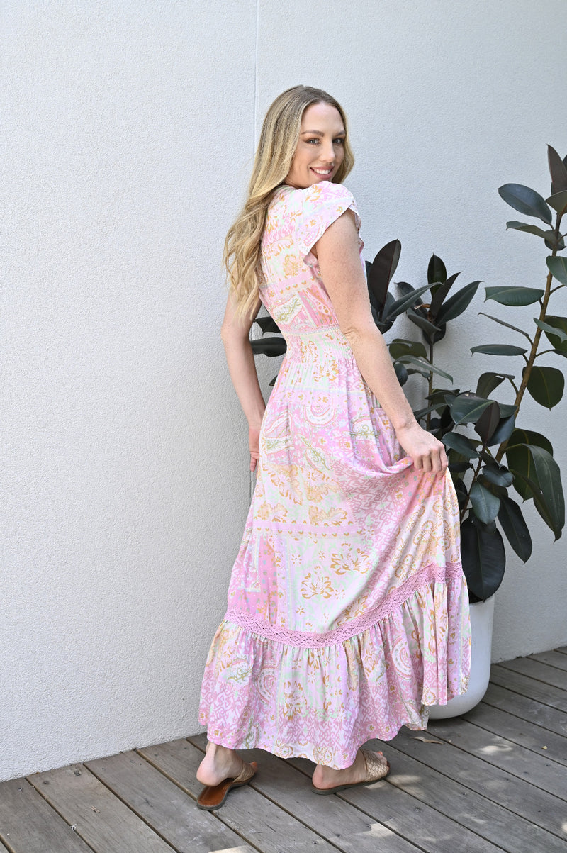 Paris Maxi Dress pink