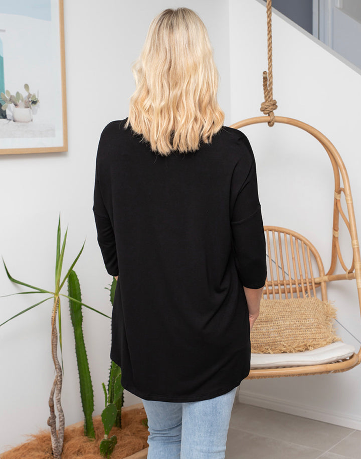 Teighan Top Black