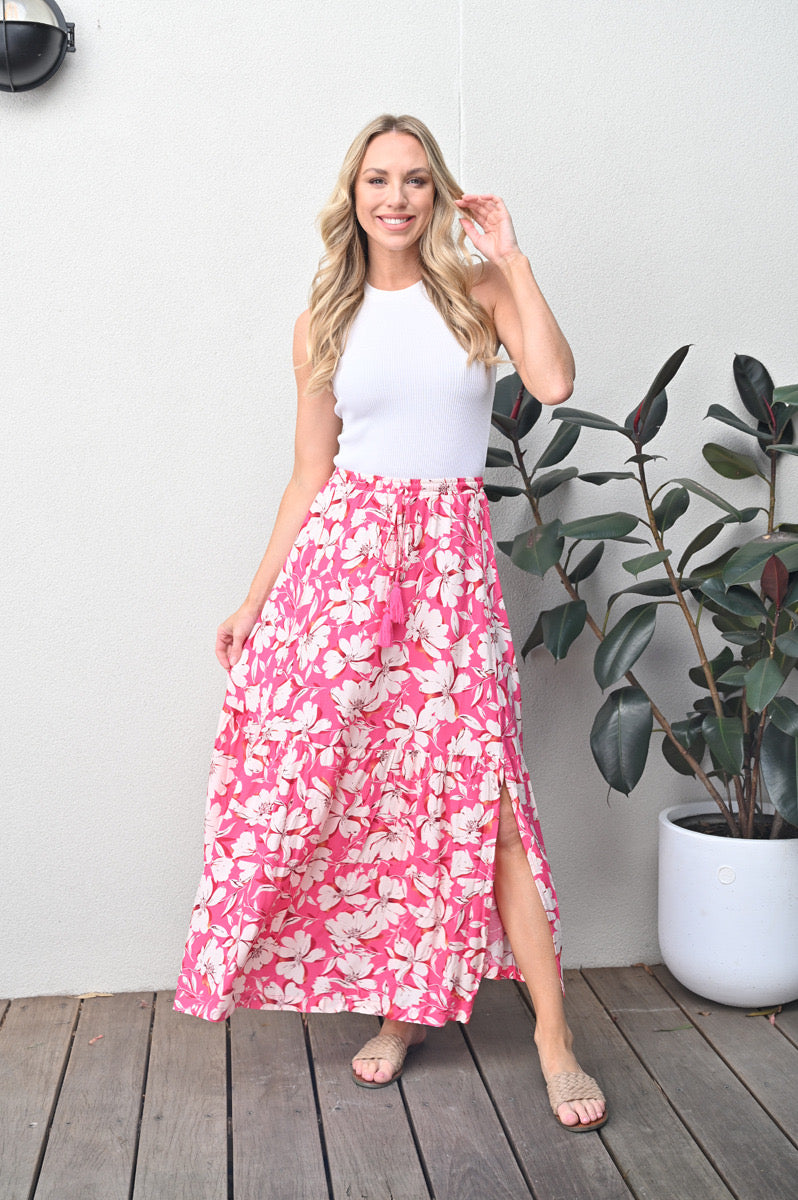 Eloise Skirt Hot Pink