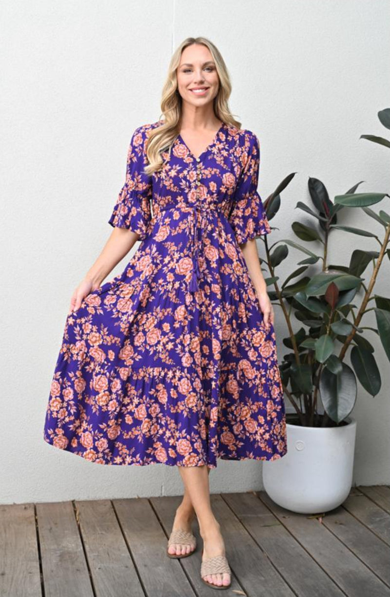 Addilyn Dress Navy