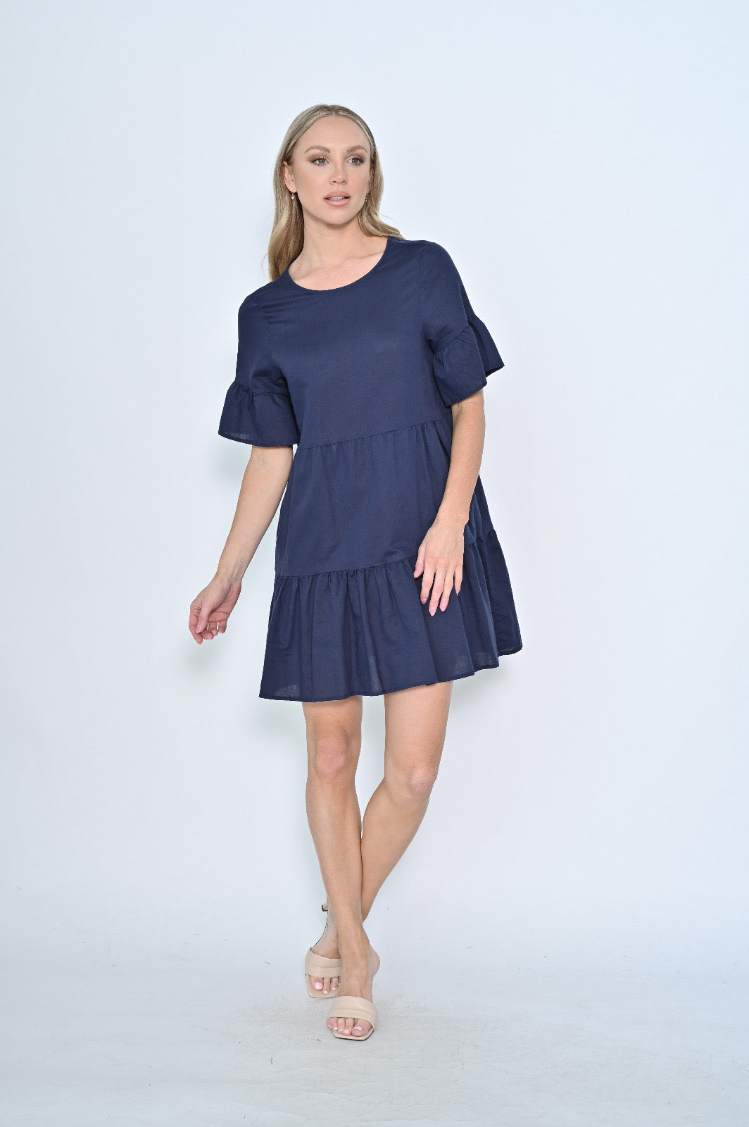 Esther Navy Dress