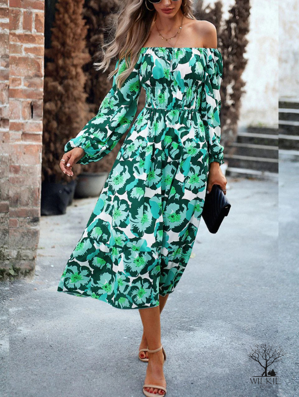 Jade Dress Green