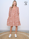 Nyah Dress Brown