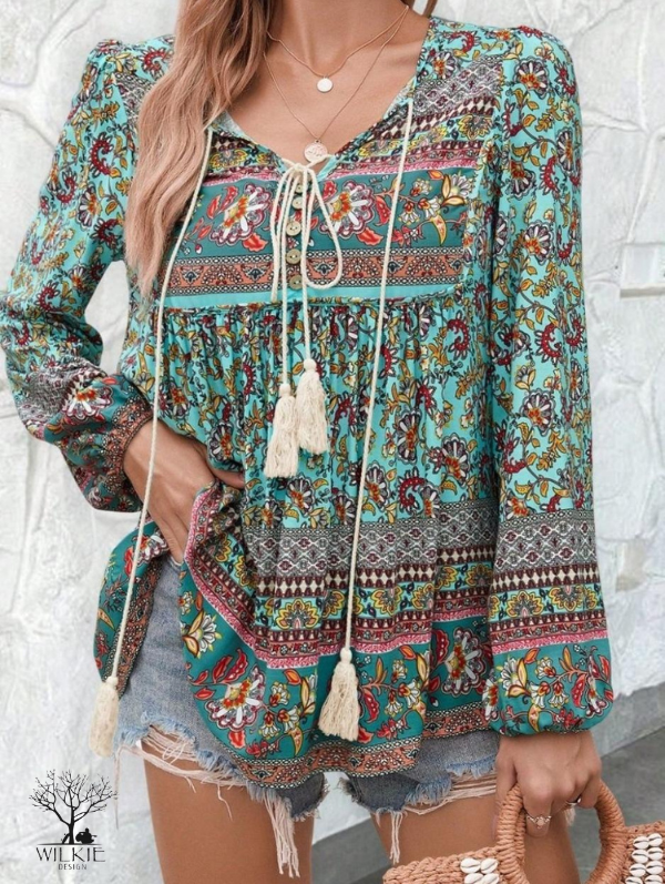 Oceana Top Blue