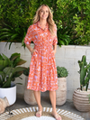 Raine Dress Burnt Orange