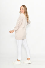 Rae Cardi Beige