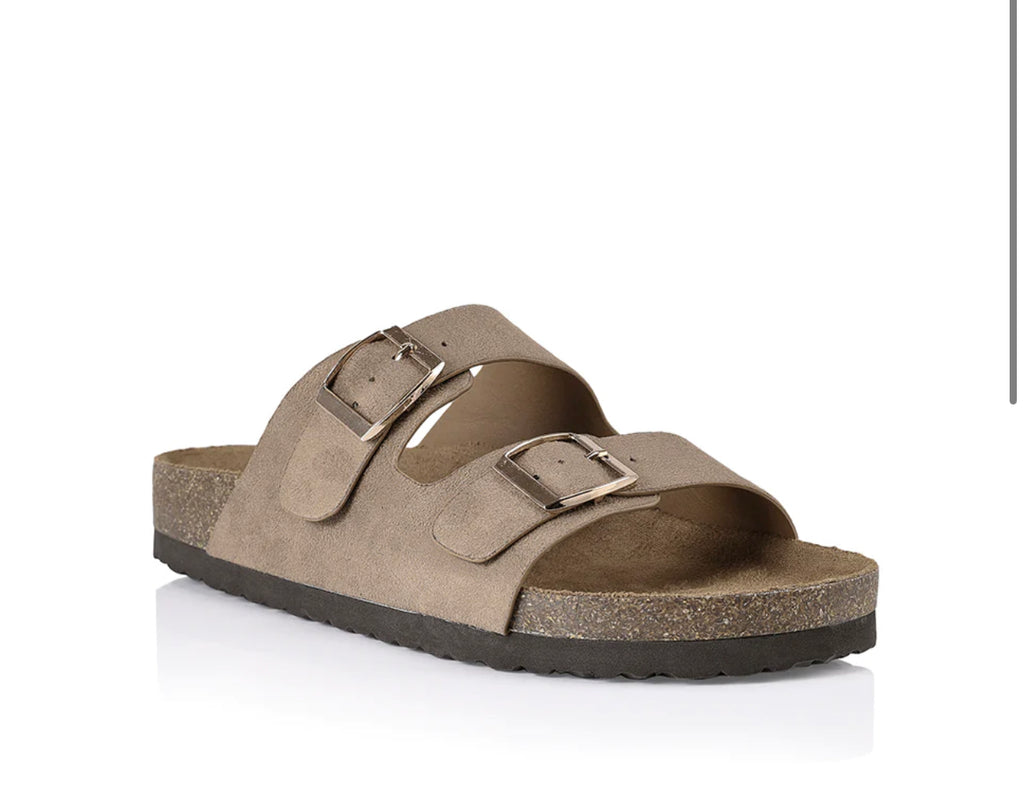 Xylo Taupe Slides